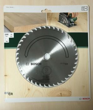 Bosch Kreissägeblatt Special 190mm 20mm 40 Zähne  Kress Metabo